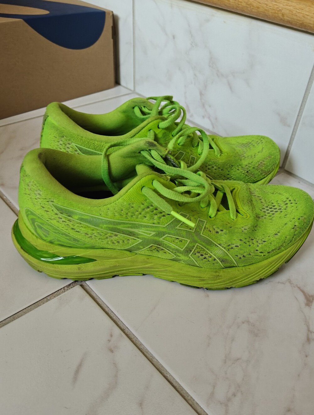 ASICS Cumulus 23 Lite Show Neon Green/Yellow Running Shoes